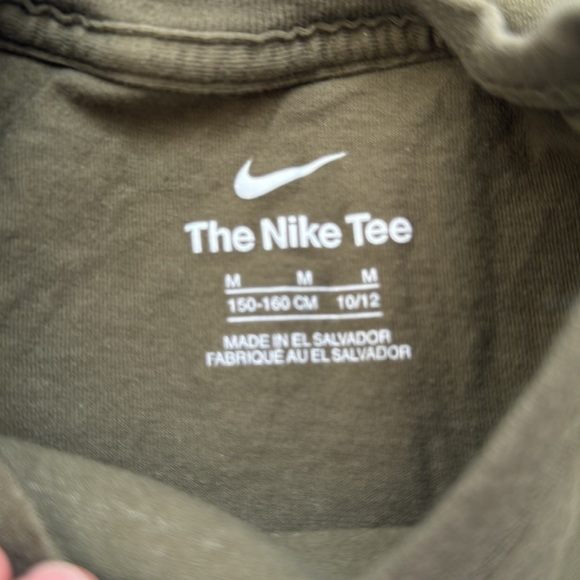 NIKE STEELERS OLIVE SALUTE TO SERVICE LONG SLEEVE T SHIRT. Kids 10/12 - Picture 3 of 5